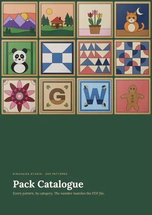 Pack catalogue cover